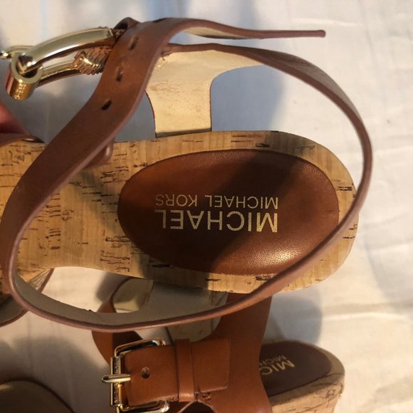 Michael Kors Cork Sandal Heels - Picture 2 of 3